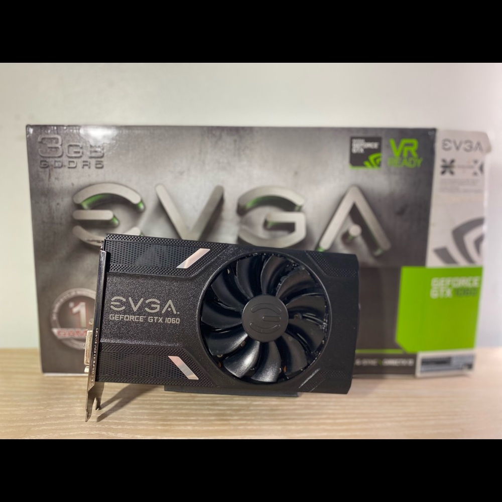 EVGA GTX 1060 3 GB VERY GOOD CONDITION PC GAMING CARD!